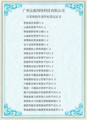 软件著作权证书